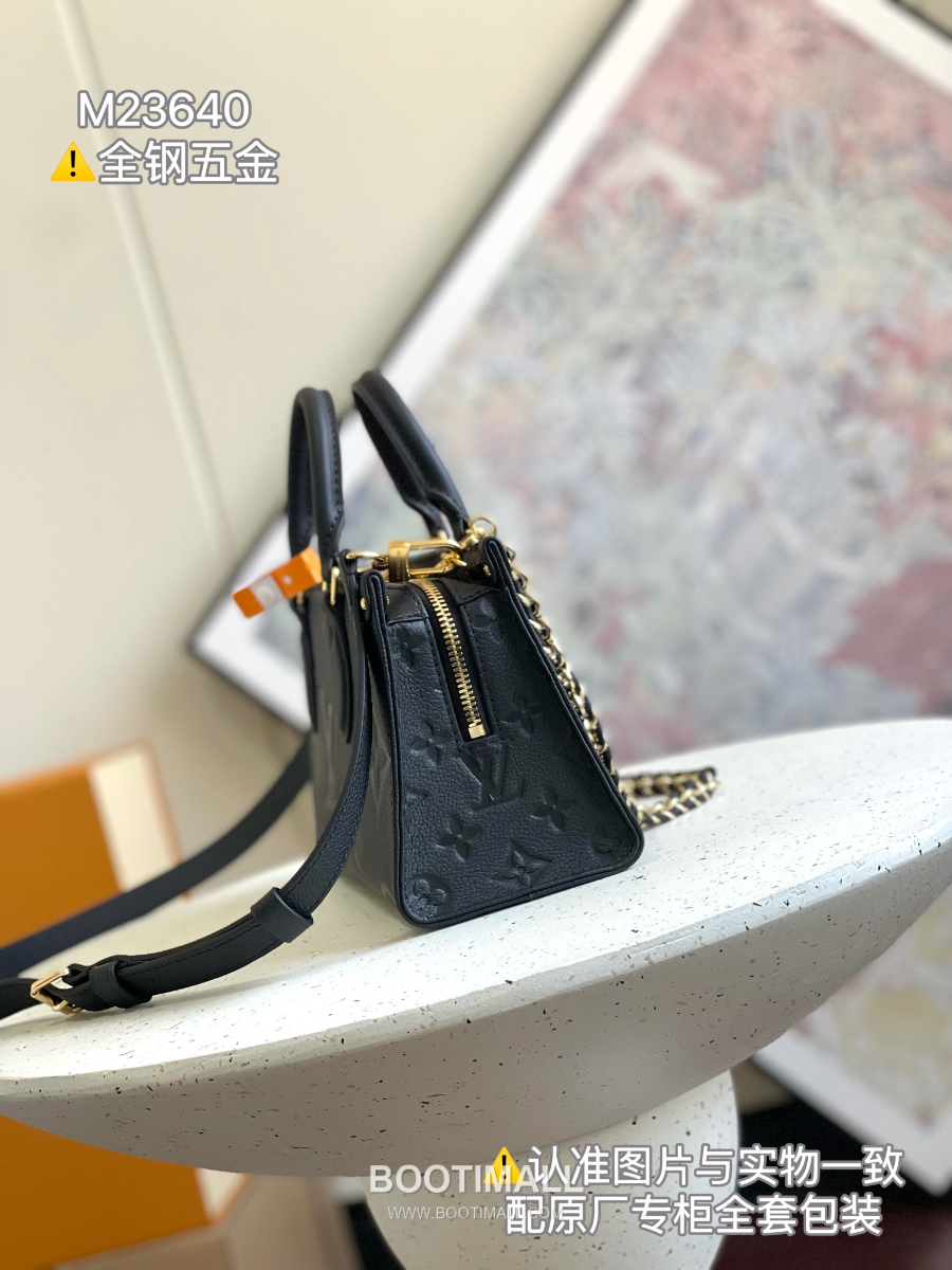 Louis Vuitton OnTheGo East West M23640 루이비통 온더고 이스트 웨스트 모노그램 앙프렝뜨 레더 토트백 25cm 4