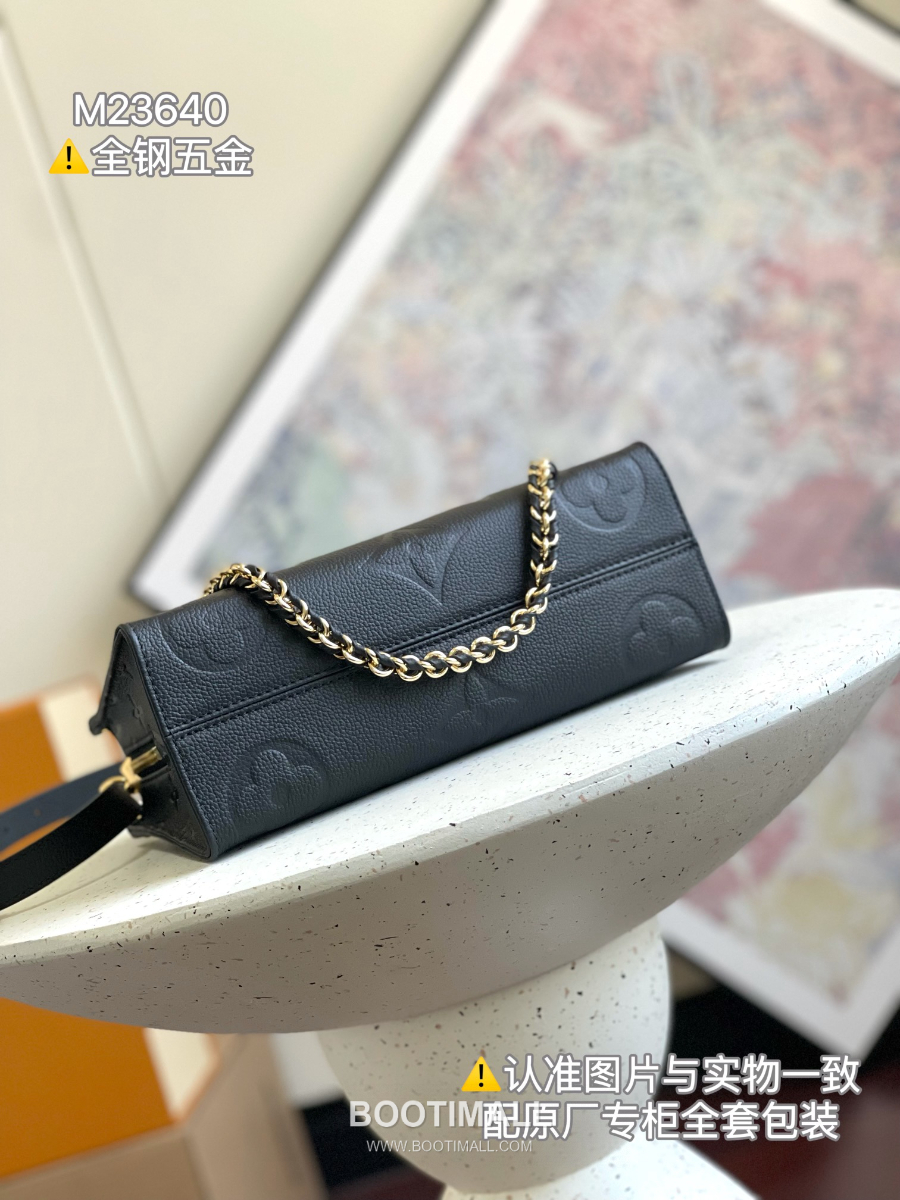 Louis Vuitton OnTheGo East West M23640 루이비통 온더고 이스트 웨스트 모노그램 앙프렝뜨 레더 토트백 25cm 6
