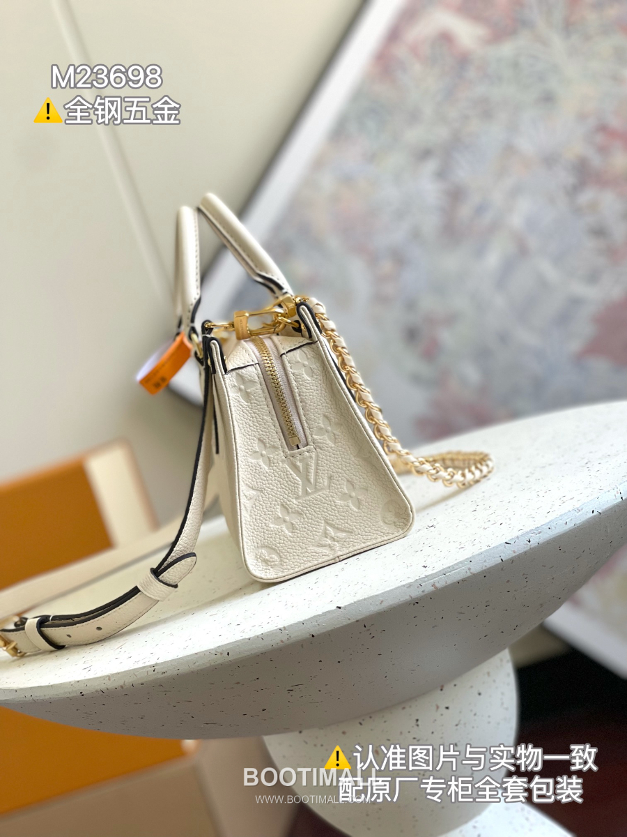 Louis Vuitton OnTheGo East West M23698 루이비통 온더고 이스트 웨스트 모노그램 앙프렝뜨 레더 토트백 25cm 5