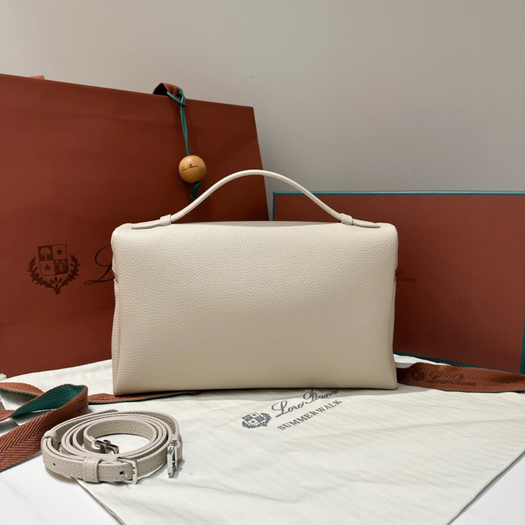 Loro Piana 로로피아나 로로 피아나 L27 엑스트라 포켓 라이트 베이지 크로스백 5