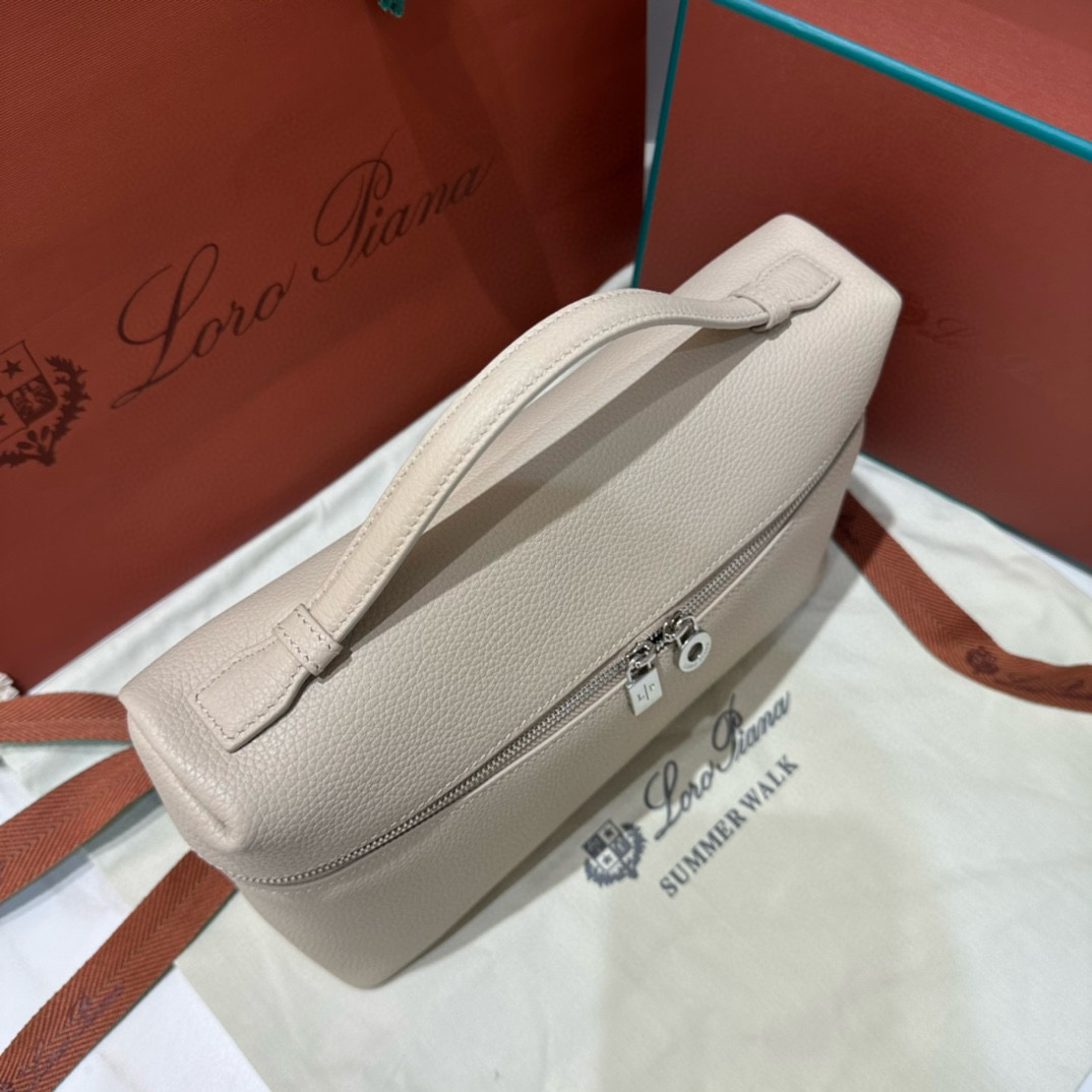 Loro Piana 로로피아나 로로 피아나 L27 엑스트라 포켓 라이트 베이지 크로스백 6