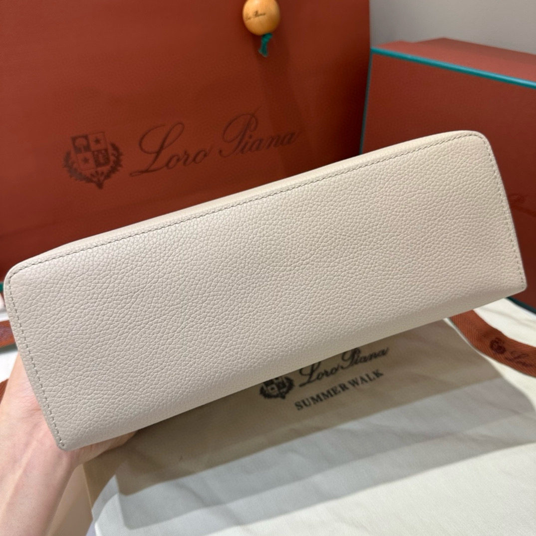 Loro Piana 로로피아나 로로 피아나 L27 엑스트라 포켓 라이트 베이지 크로스백 11
