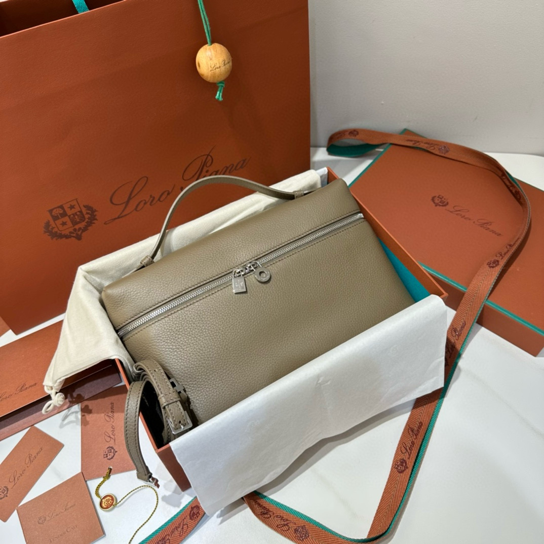 Loro Piana 로로피아나 로로 피아나 L27 엑스트라 포켓 라이트 베이지 크로스백 4