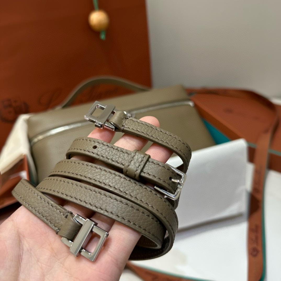 Loro Piana 로로피아나 로로 피아나 L27 엑스트라 포켓 라이트 베이지 크로스백 10