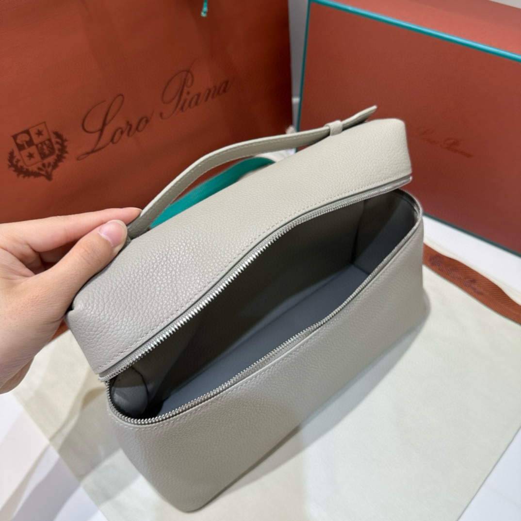 Loro Piana 로로피아나 로로 피아나 L27 엑스트라 포켓 라이트 베이지 크로스백 11