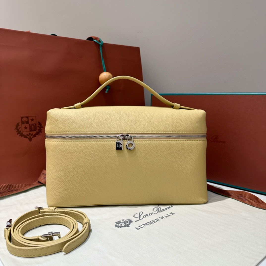 Loro Piana 로로피아나 로로 피아나 L27 엑스트라 포켓 라이트 베이지 크로스백 2