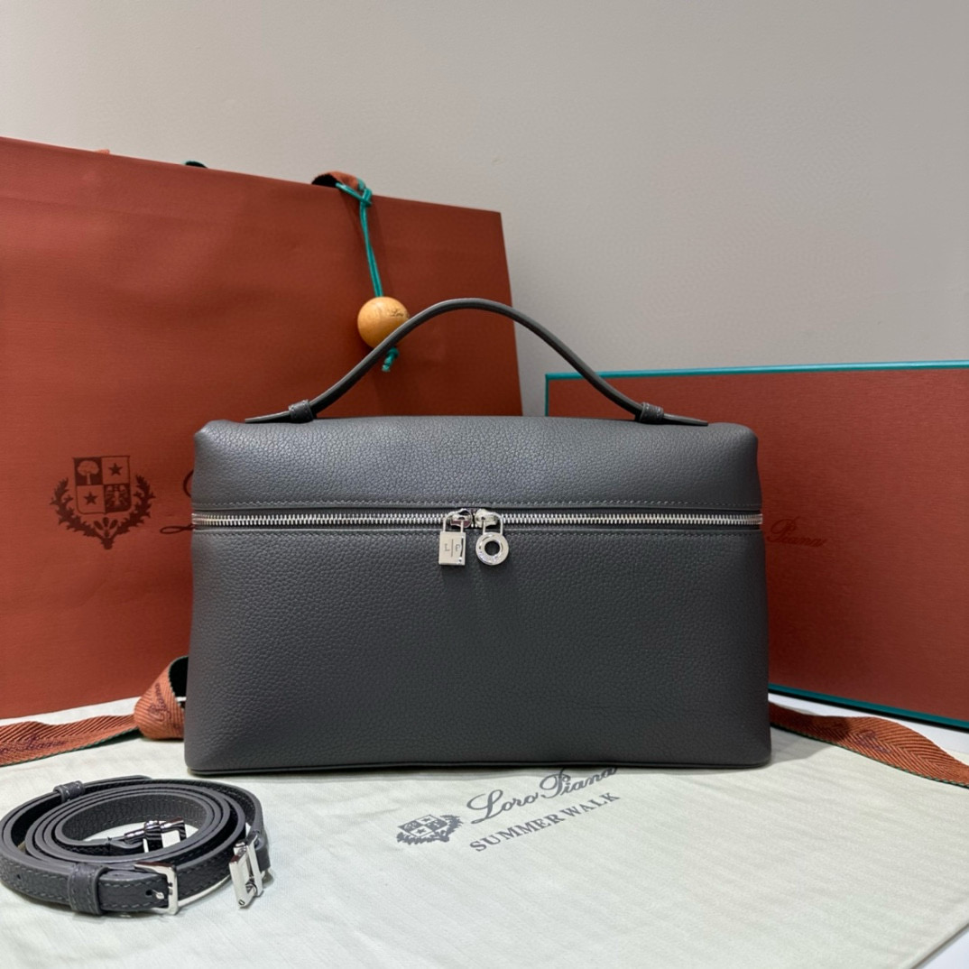 Loro Piana 로로피아나 로로 피아나 L27 엑스트라 포켓 라이트 베이지 크로스백 2