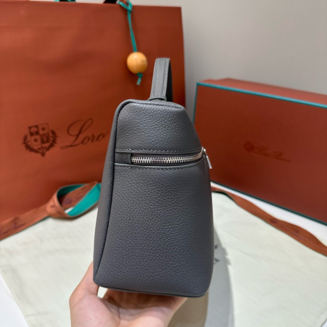 Loro Piana 로로피아나 로로 피아나 L27 엑스트라 포켓 라이트 베이지 크로스백 5