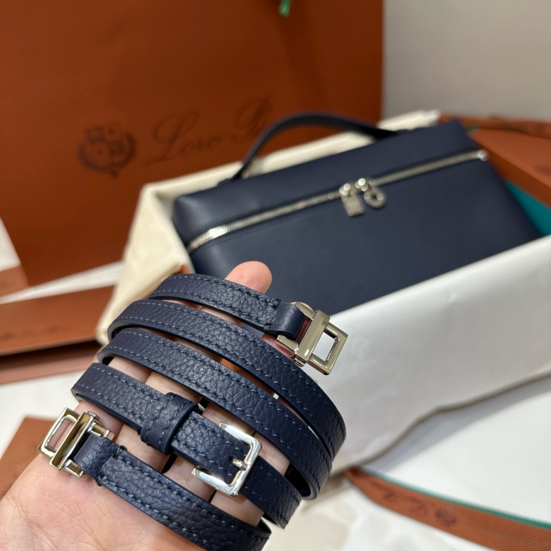 Loro Piana 로로피아나 로로 피아나 L27 엑스트라 포켓 라이트 베이지 크로스백 10