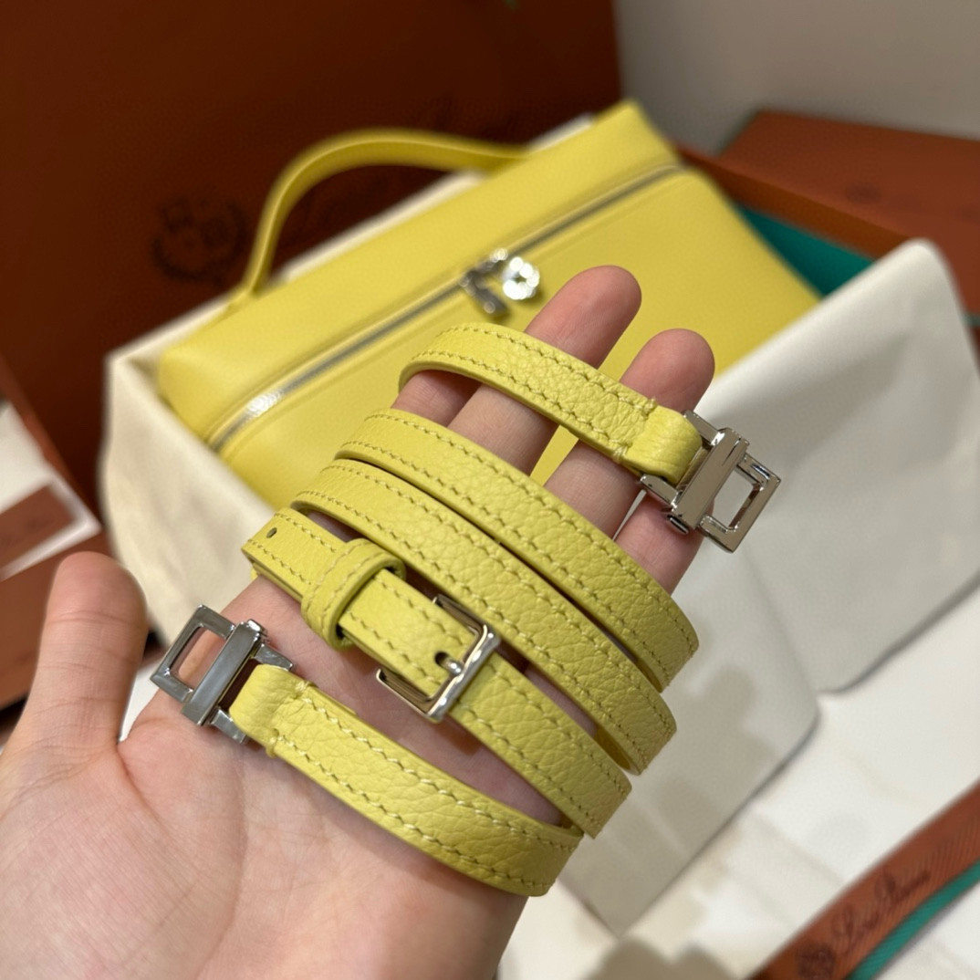 Loro Piana 로로피아나 로로 피아나 L27 엑스트라 포켓 라이트 베이지 크로스백 5