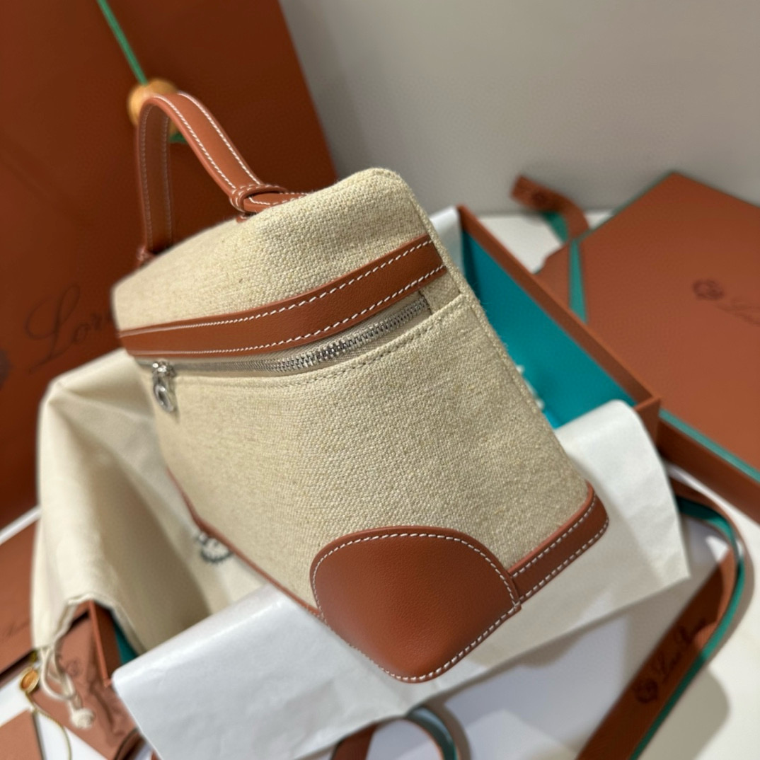 Loro Piana 로로피아나 로로 피아나 L27 엑스트라 포켓 라이트 베이지 크로스백 4