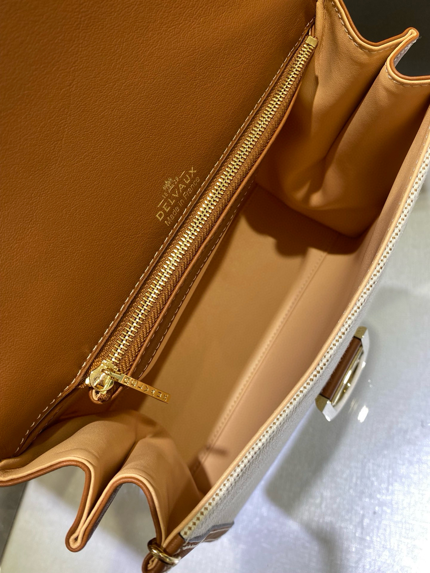 Delvaux 델보 브리앙 PM 캔버스 토트백 16