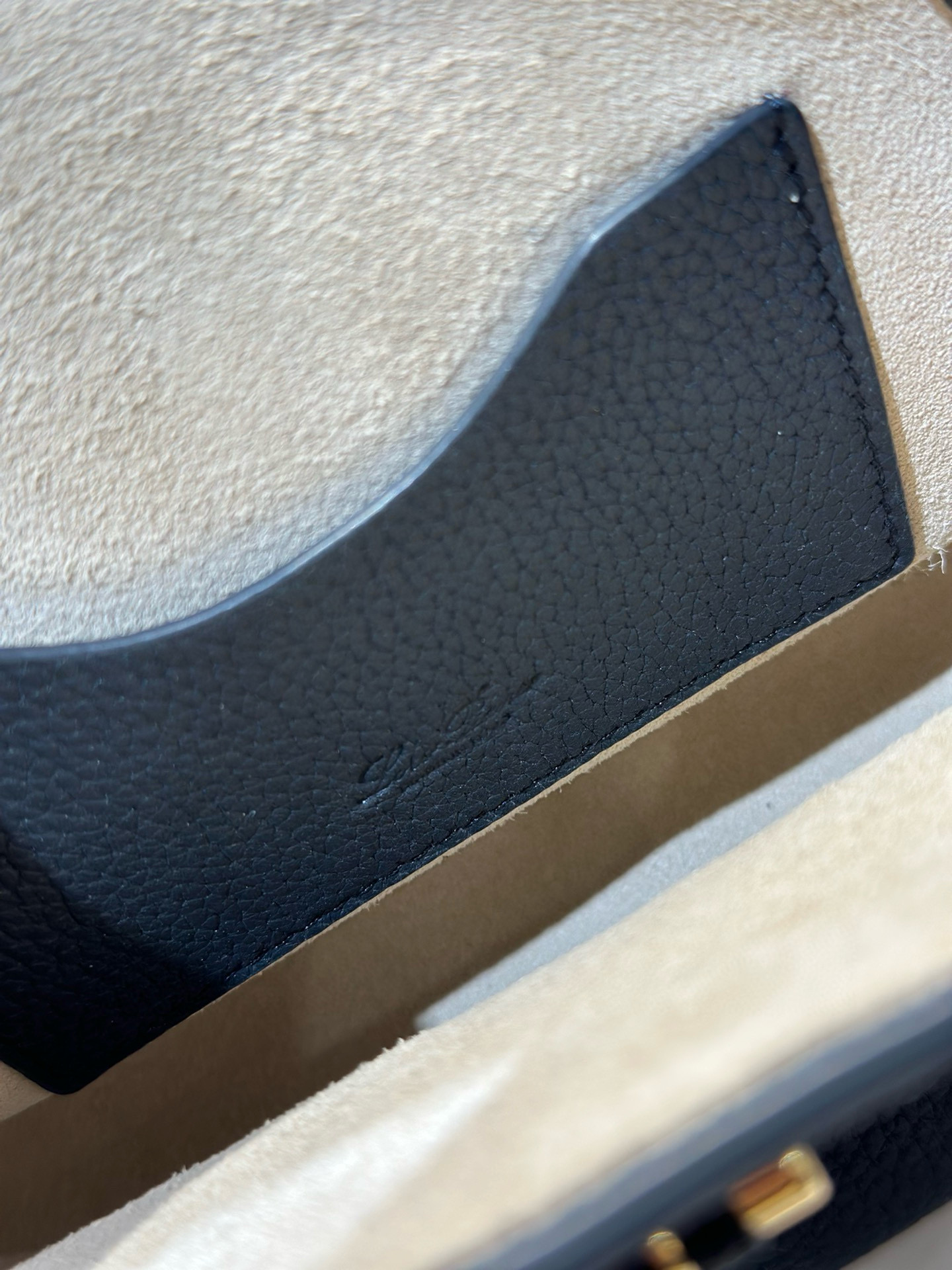 Loro Piana 로로피아나 로로 피아나 Bobbin 보빈 소형 숄더백 네이비 블랙 11