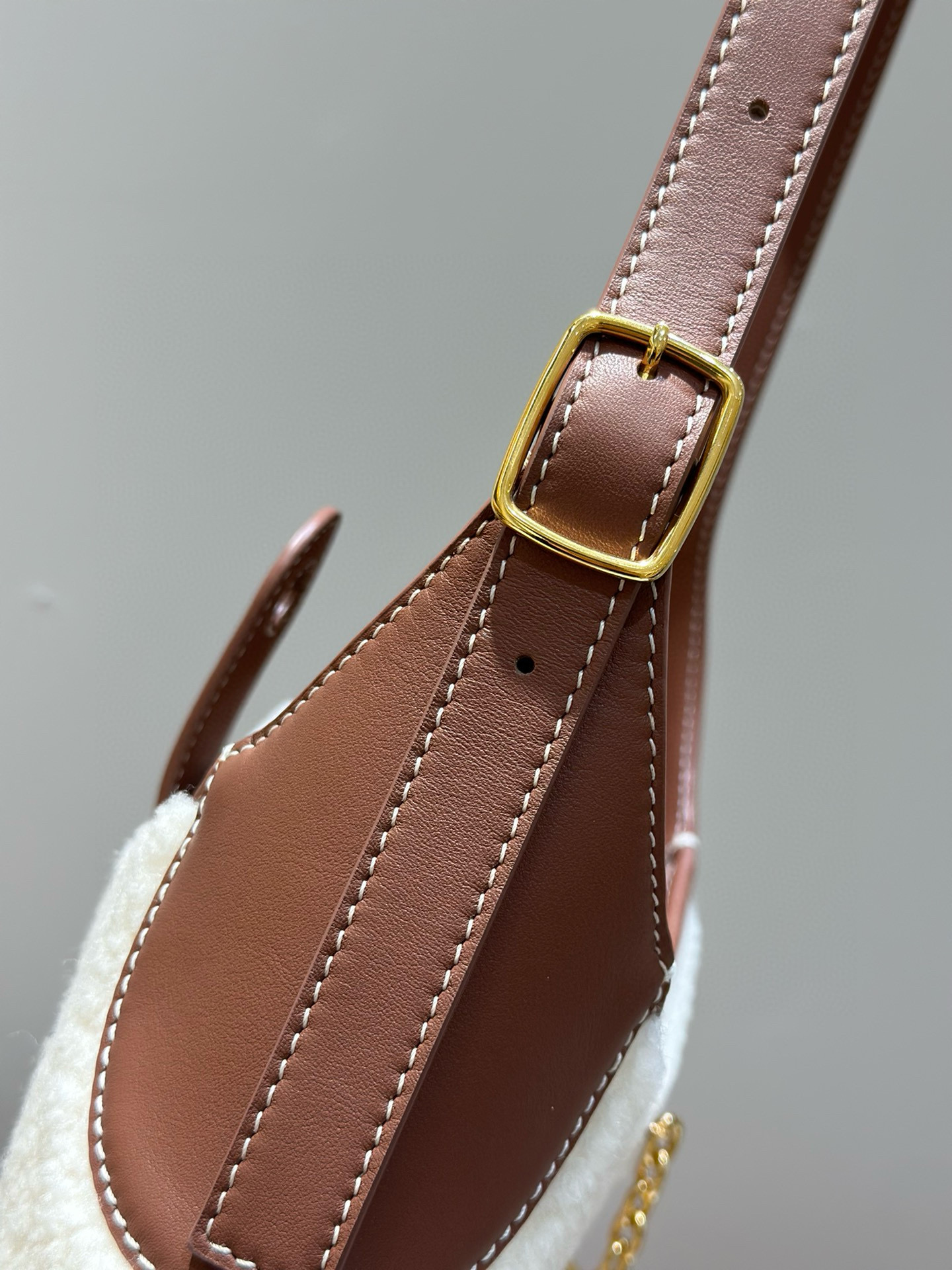 Loro Piana 로로피아나 로로 피아나 Bobbin 양모 숄더백 9