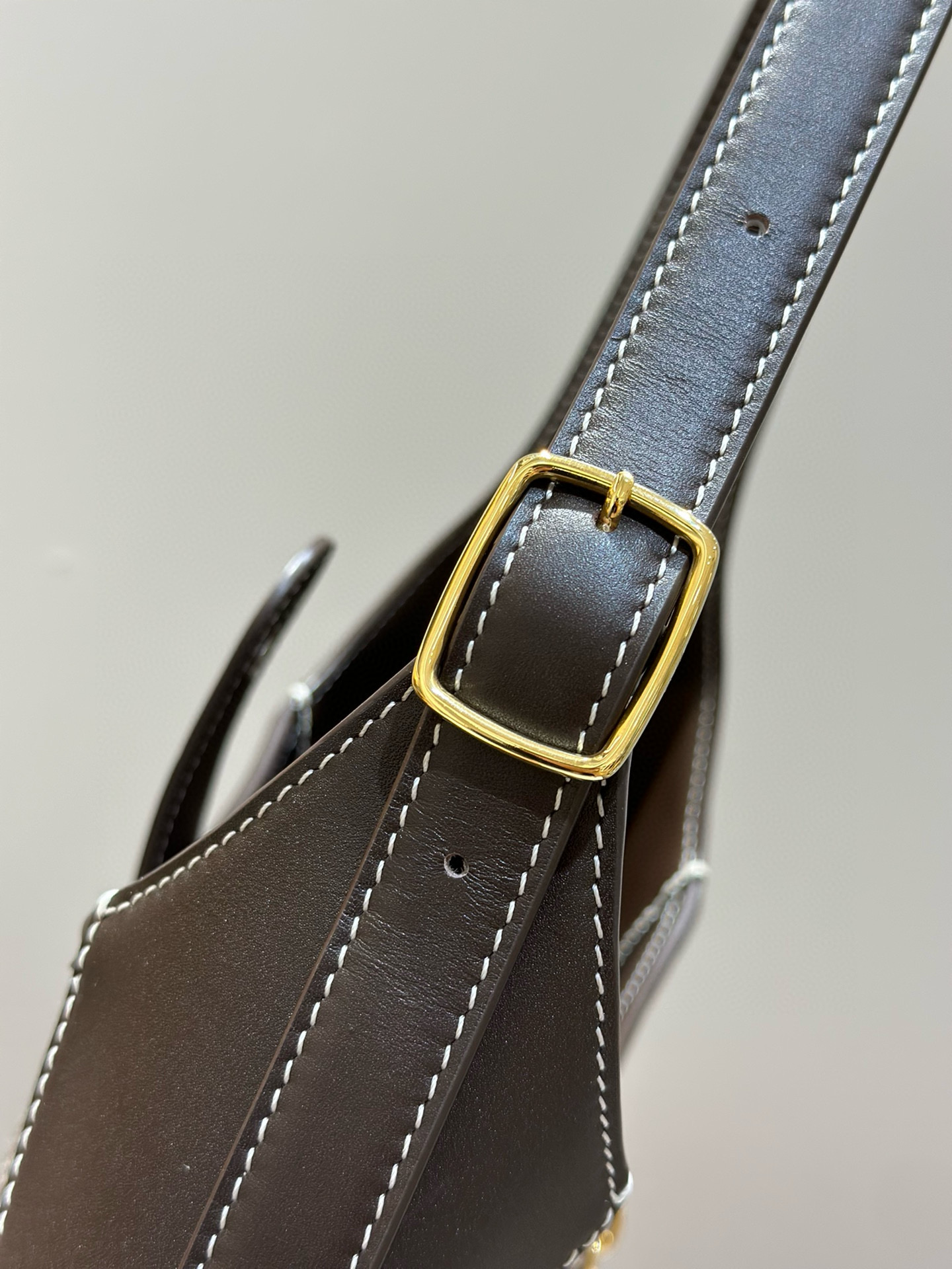 Loro piana 로로피아나 로로 피아나 Bobbin 양모 배색 숄더백 12