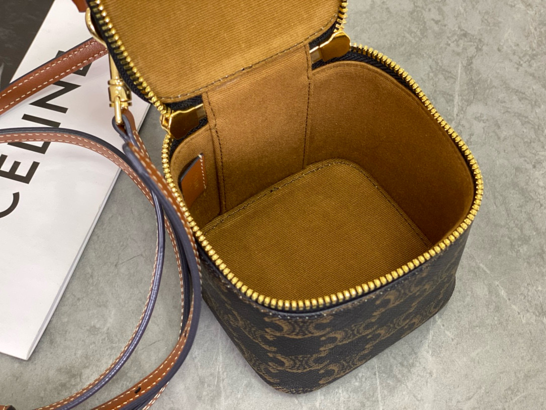 Celine 셀린느 트리오므프 벚꽃 핑크 미니 박스백 6