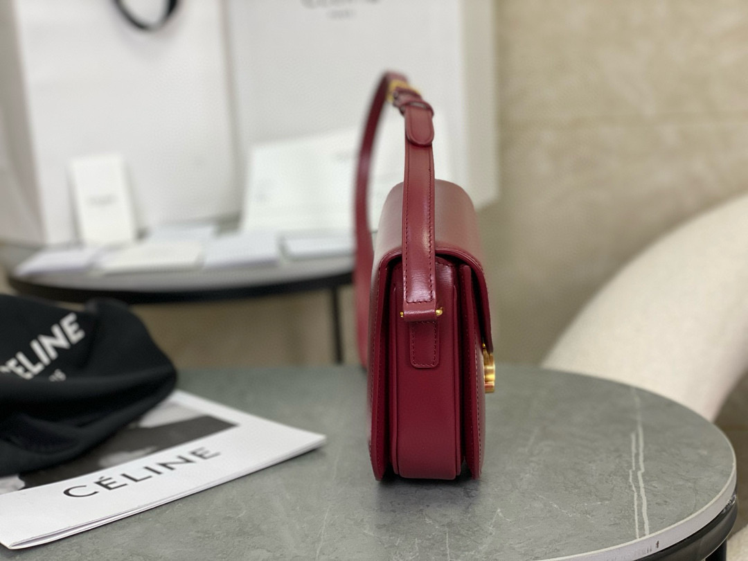 Celine 셀린느 틴 베사스 가죽 마장 숄더백 3