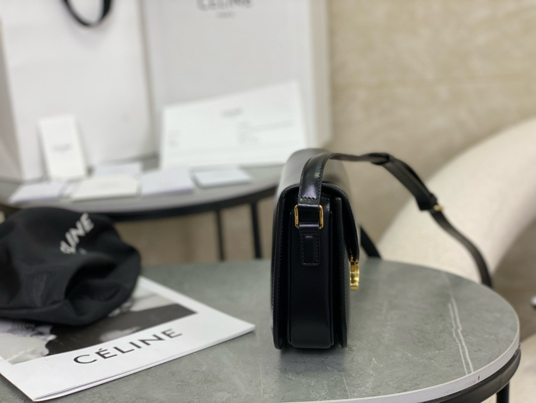 Celine 셀린느 틴 베사스 가죽 마장 숄더백 3
