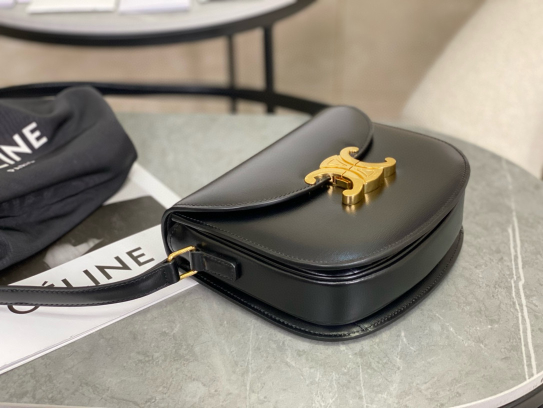 Celine 셀린느 틴 베사스 가죽 마장 숄더백 6