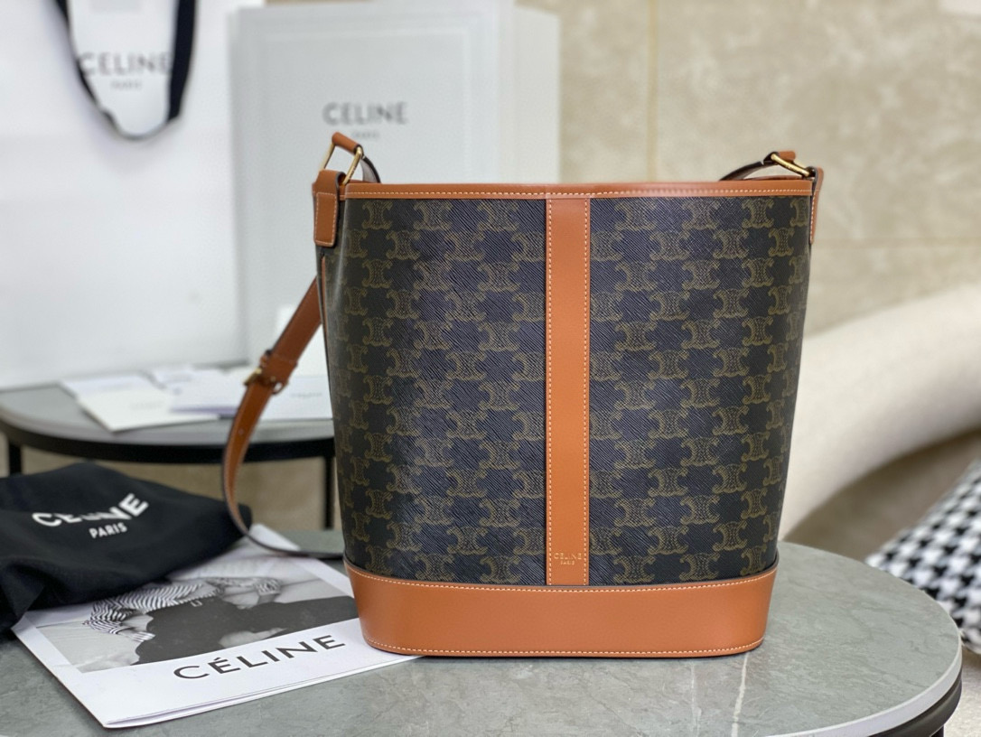 Celine 셀린느 트리옴프 중형 버킷백 2