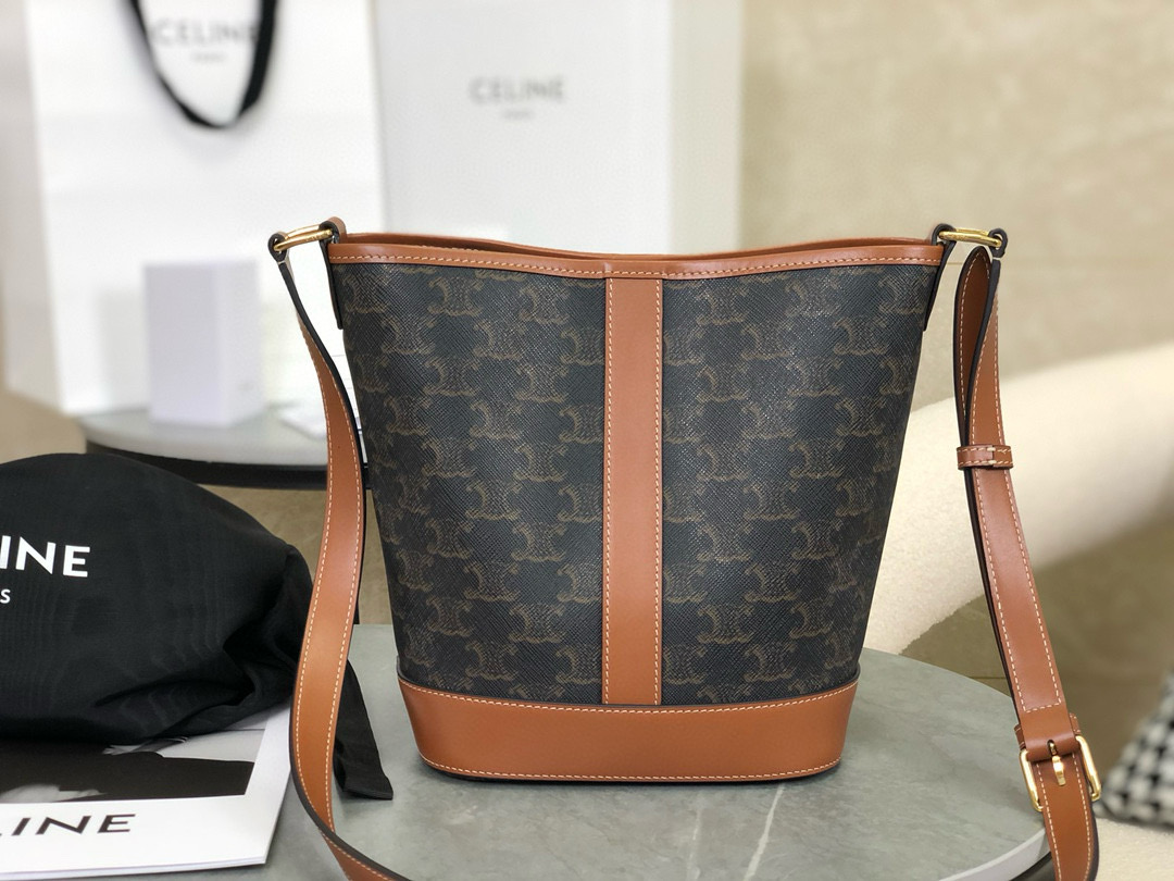 CELINE 셀린느 트리오므 소형 버킷백 7