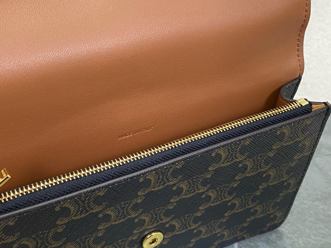 Celine 셀린느 클래식 WOC 트라이엄프 패턴 크로스백 8