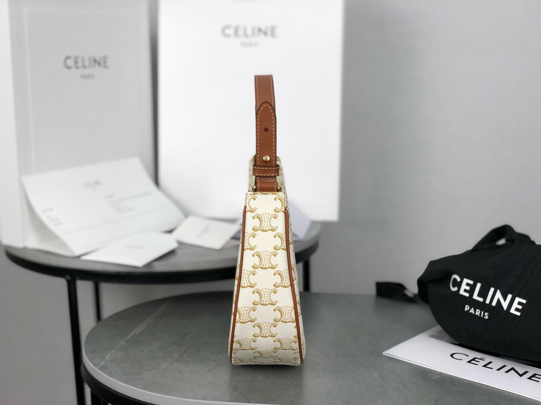 Celine 셀린느 Ava 트리오프 캔버스 숄더백 3