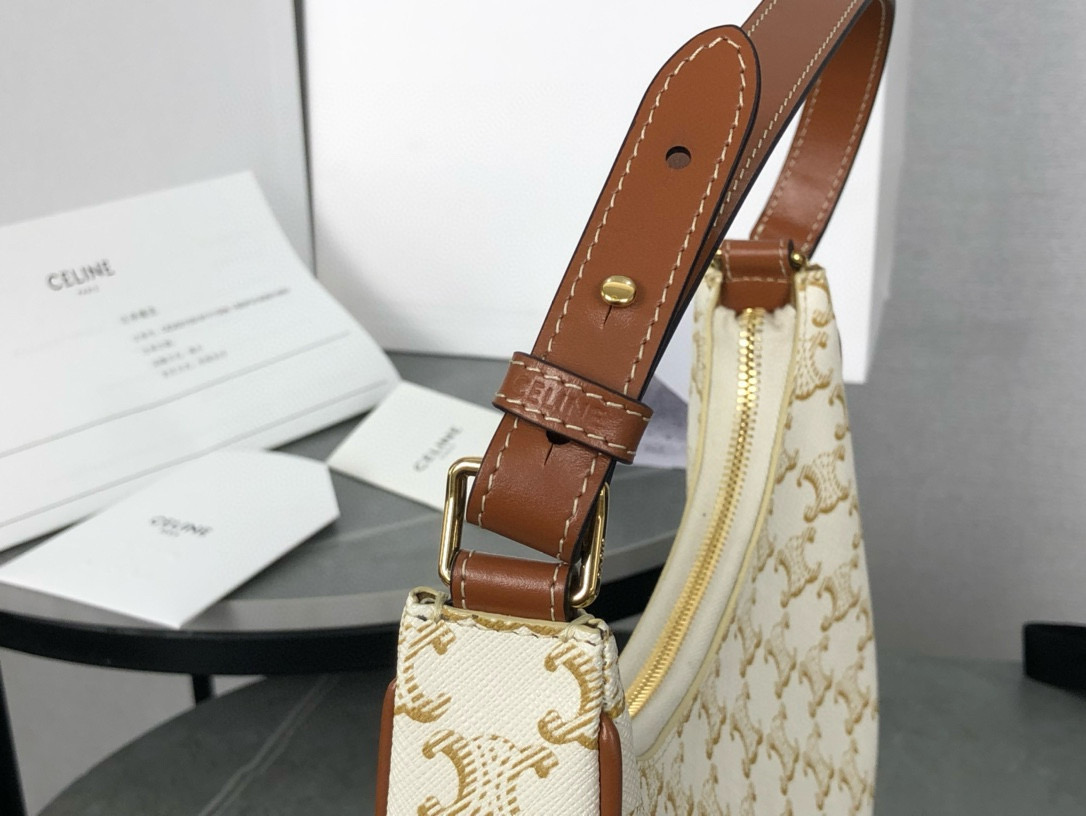 Celine 셀린느 Ava 트리오프 캔버스 숄더백 7