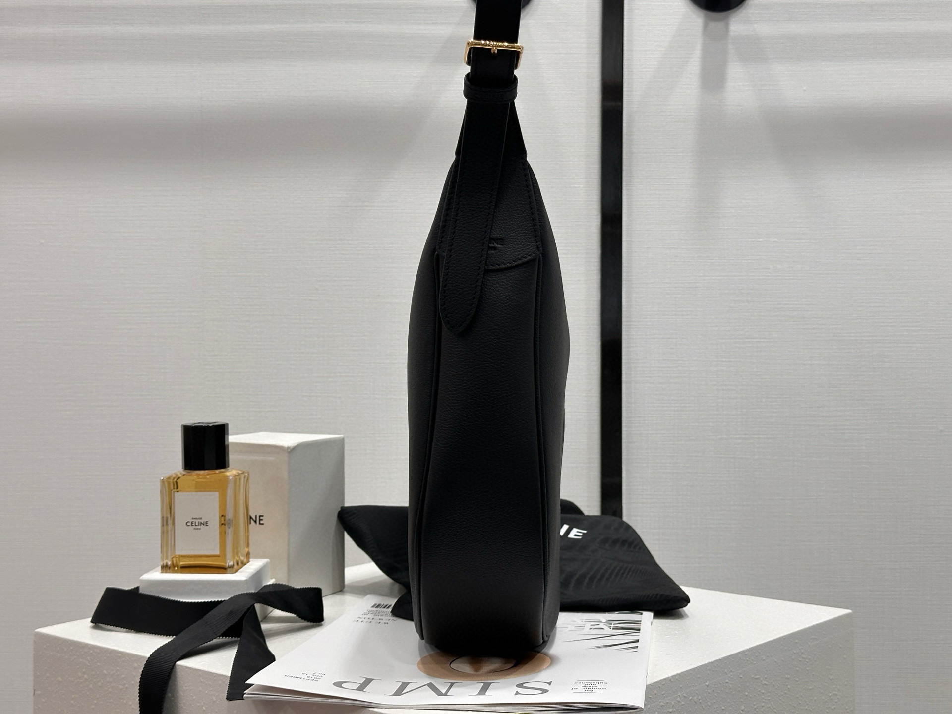 Celine 셀린느 엘로이즈 소프트 브라운 소가죽 숄더백 4