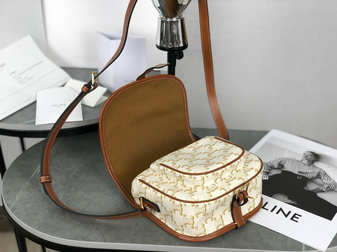 CELINE 셀린느 폴코 트리옴프 마장 숄더백 6