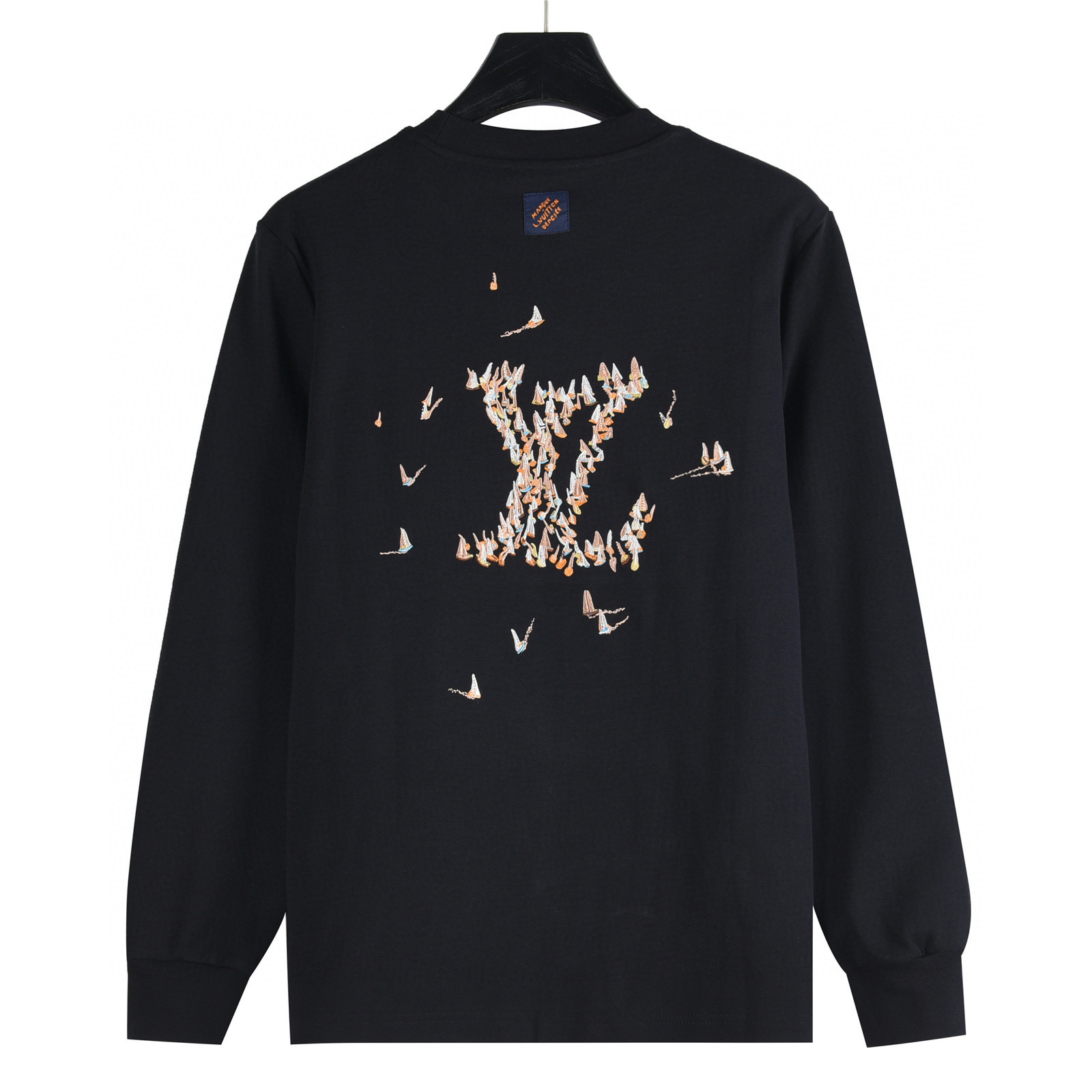 Louis Vuitton 루이비통 로고 자수 긴팔 티셔츠 12