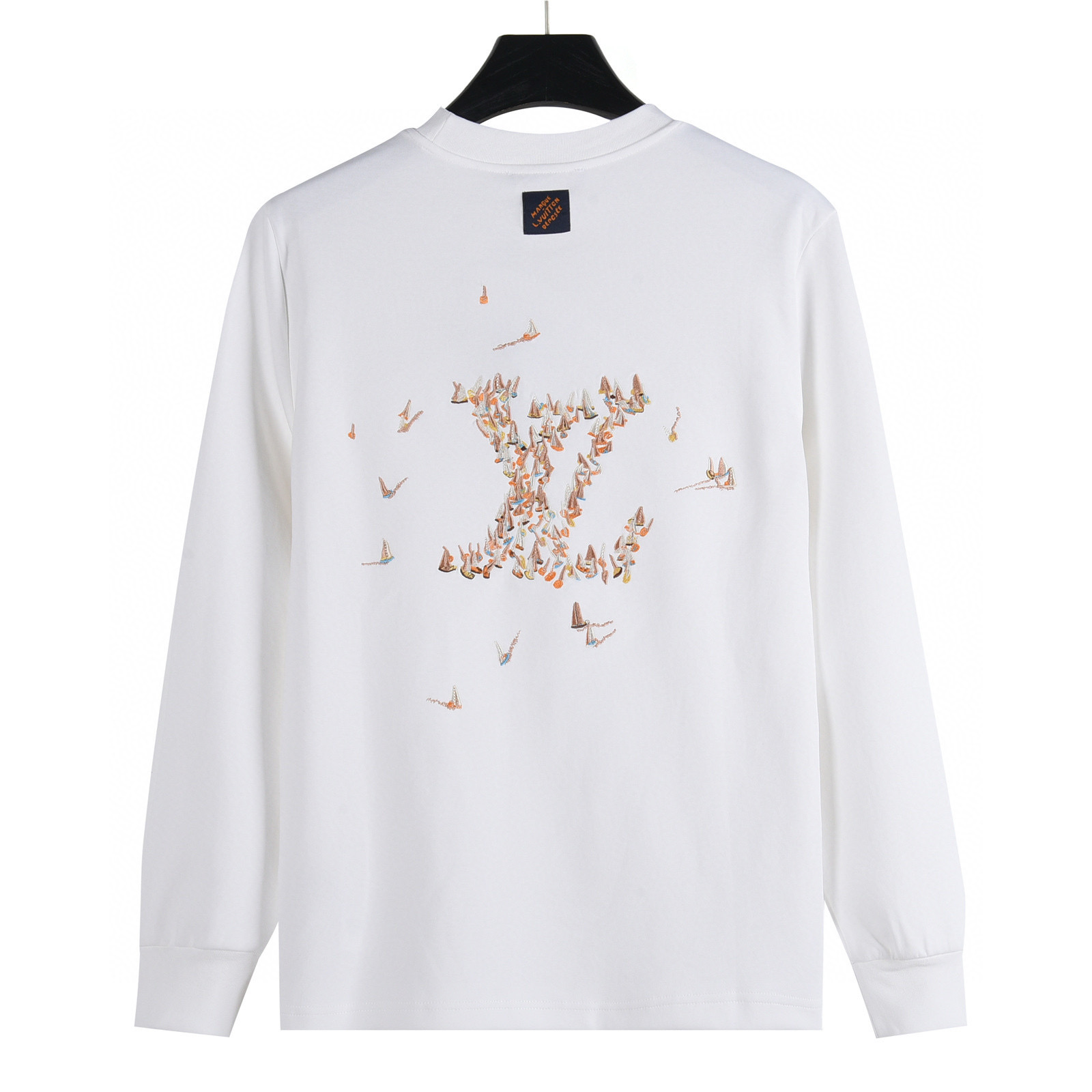 Louis Vuitton 루이비통 로고 자수 긴팔 티셔츠 11