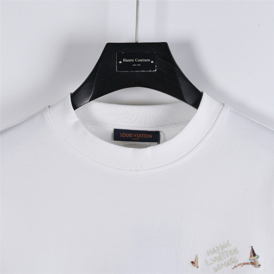 Louis Vuitton 루이비통 로고 자수 긴팔 티셔츠 12
