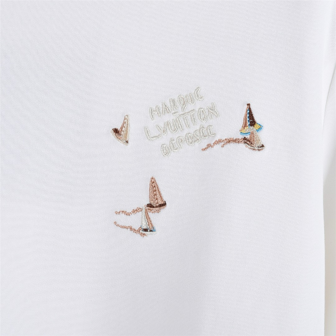 Louis Vuitton 루이비통 로고 자수 긴팔 티셔츠 14