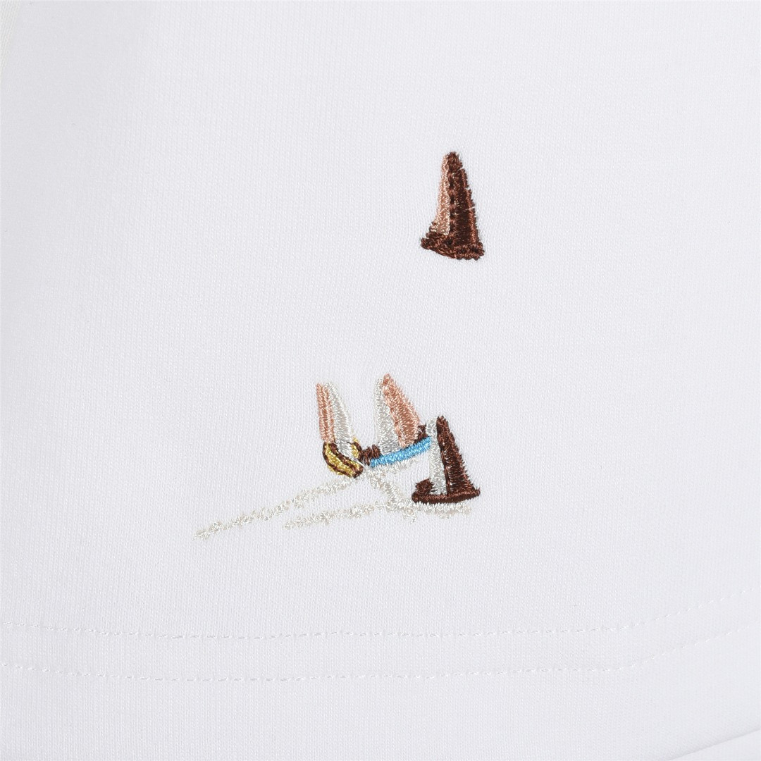 Louis Vuitton 루이비통 로고 자수 긴팔 티셔츠 15