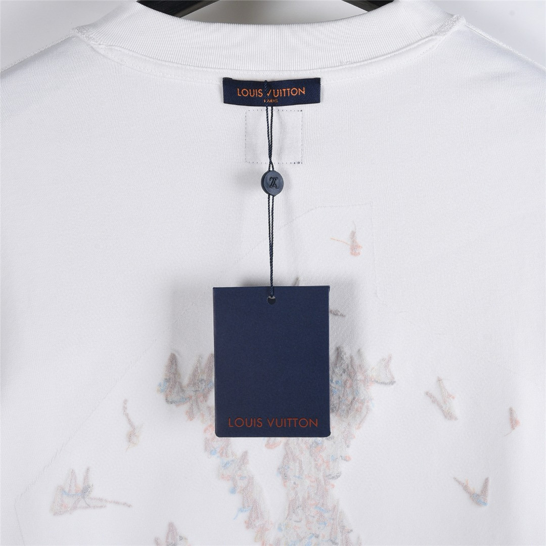 Louis Vuitton 루이비통 로고 자수 긴팔 티셔츠 17