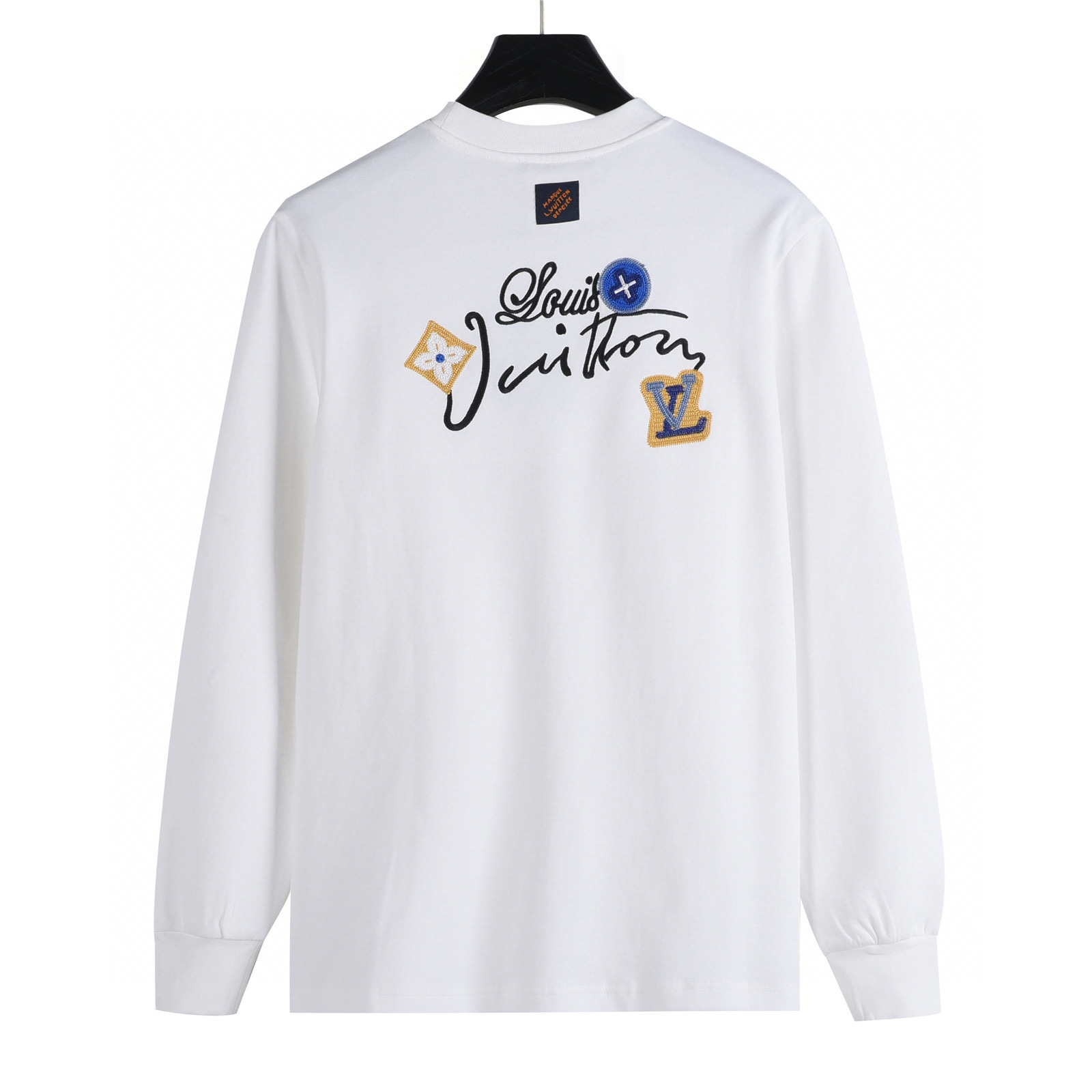Louis Vuitton 루이비통 플라워 레터링 자수 긴팔 티셔츠 11
