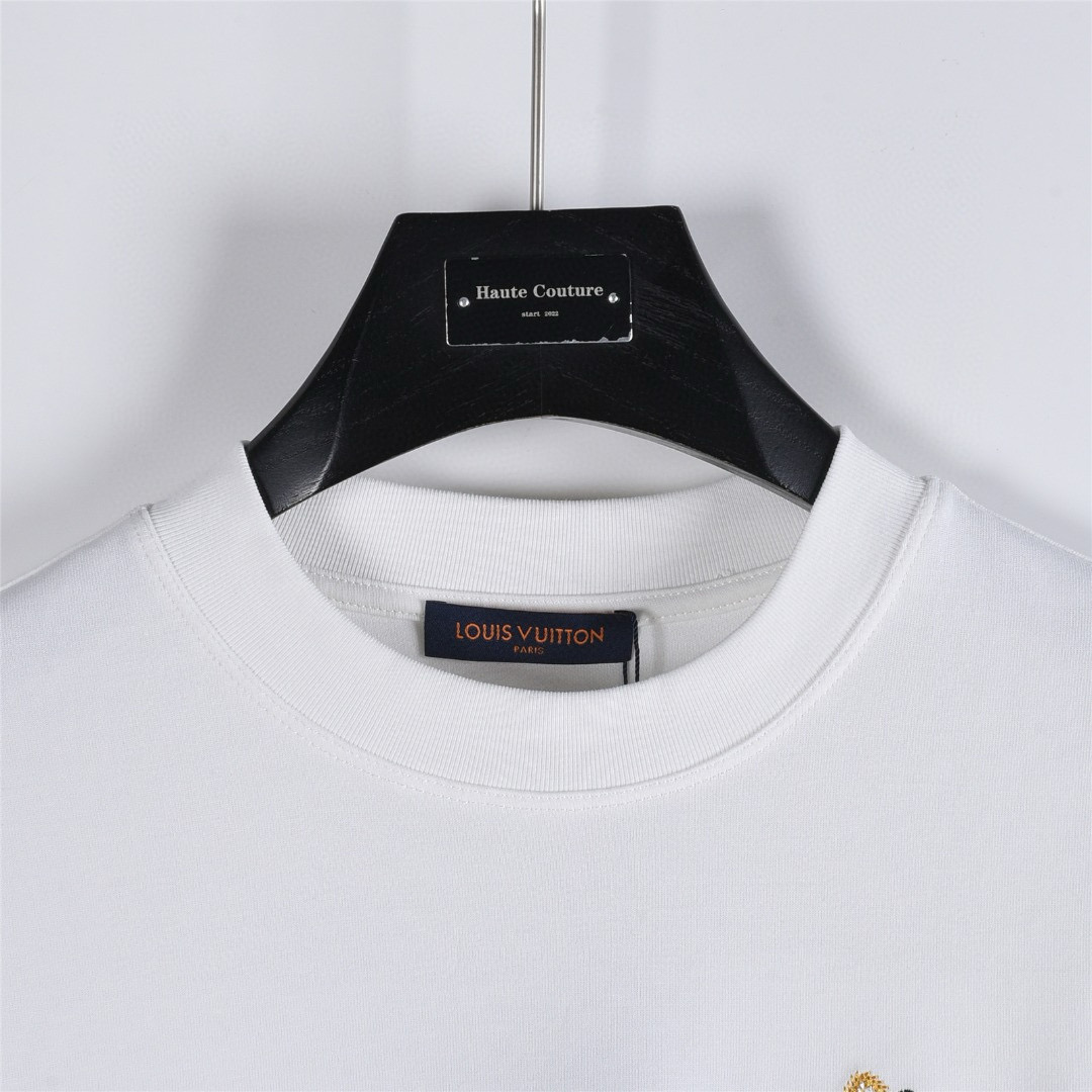 Louis Vuitton 루이비통 플라워 레터링 자수 긴팔 티셔츠 12