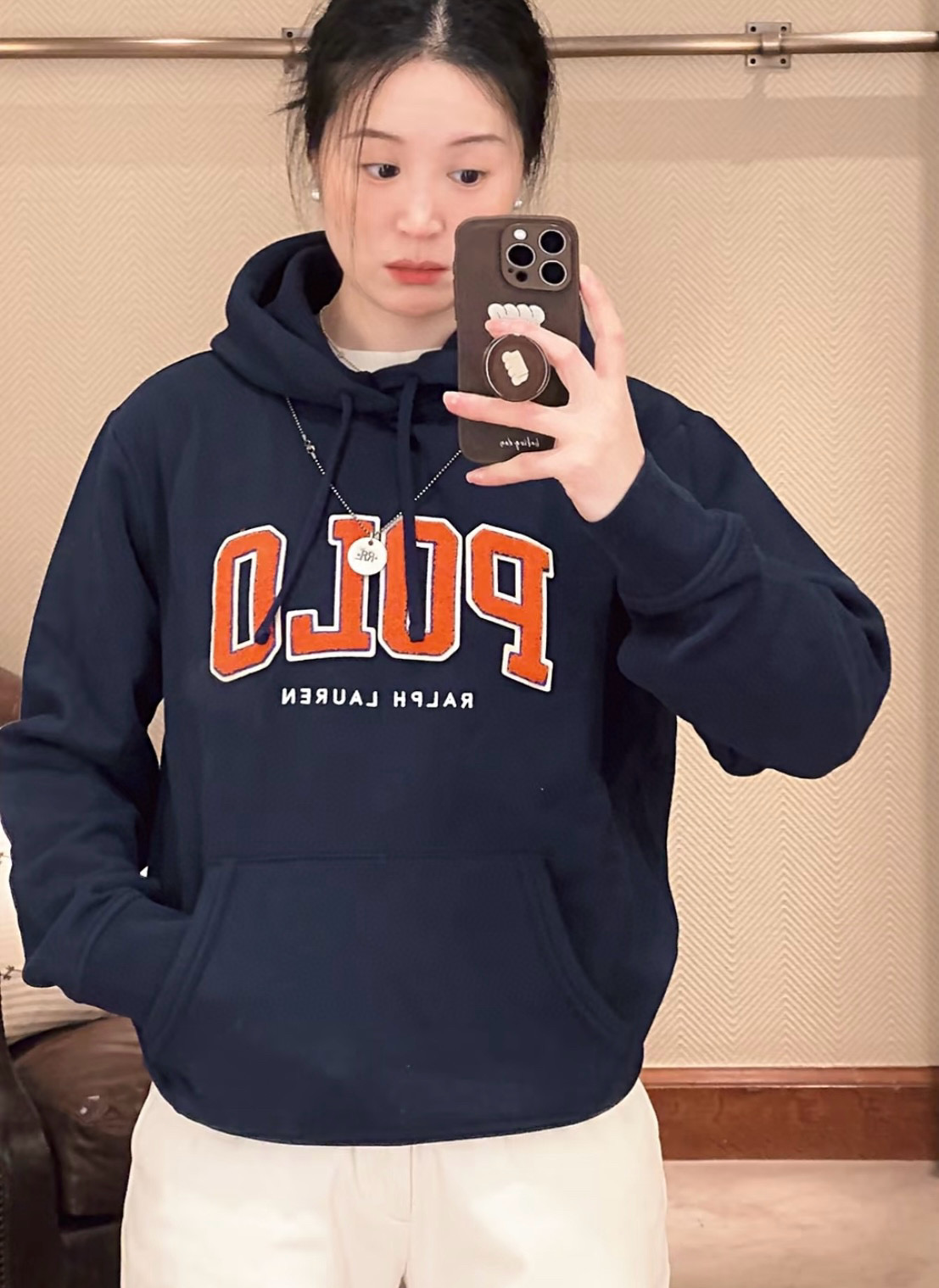 Ralph Lauren 랄프 로렌 폴로 로고 자수 후드 티셔츠 2