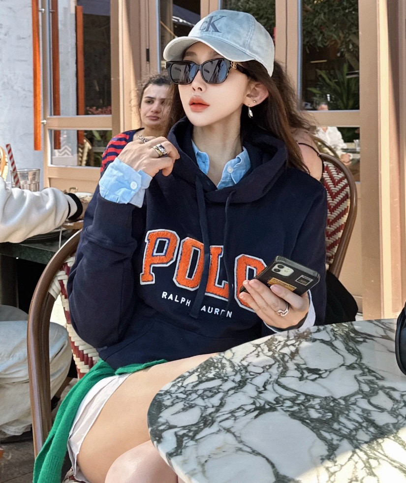 Ralph Lauren 랄프 로렌 폴로 로고 자수 후드 티셔츠 8