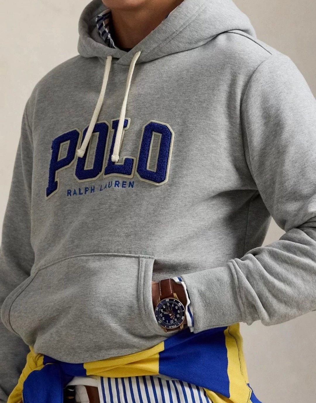 Ralph Lauren 랄프 로렌 폴로 로고 자수 후드 티셔츠 1