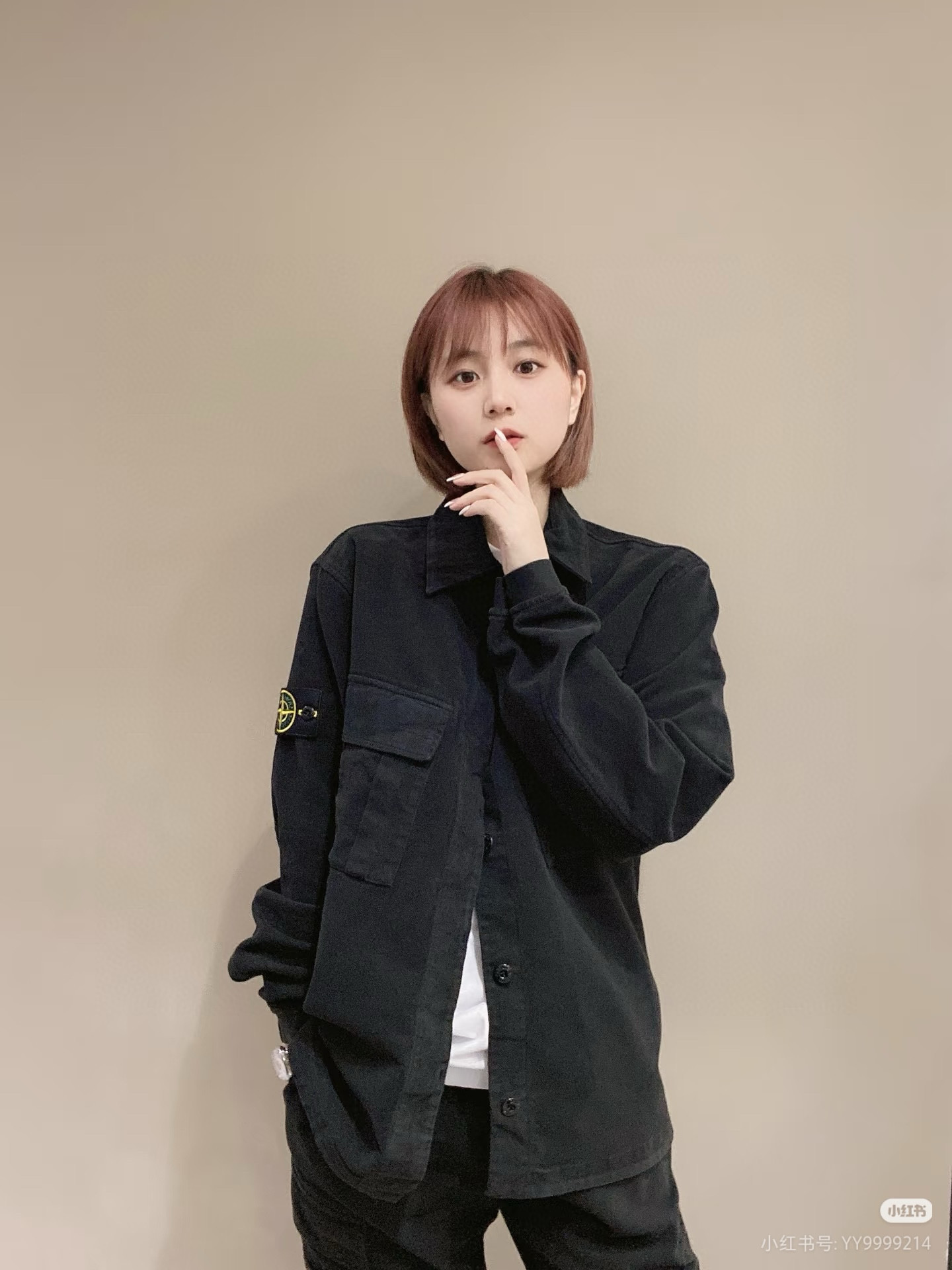 Stone Island 스톤 아일랜드 램스울 블랙 셔츠 자켓 5