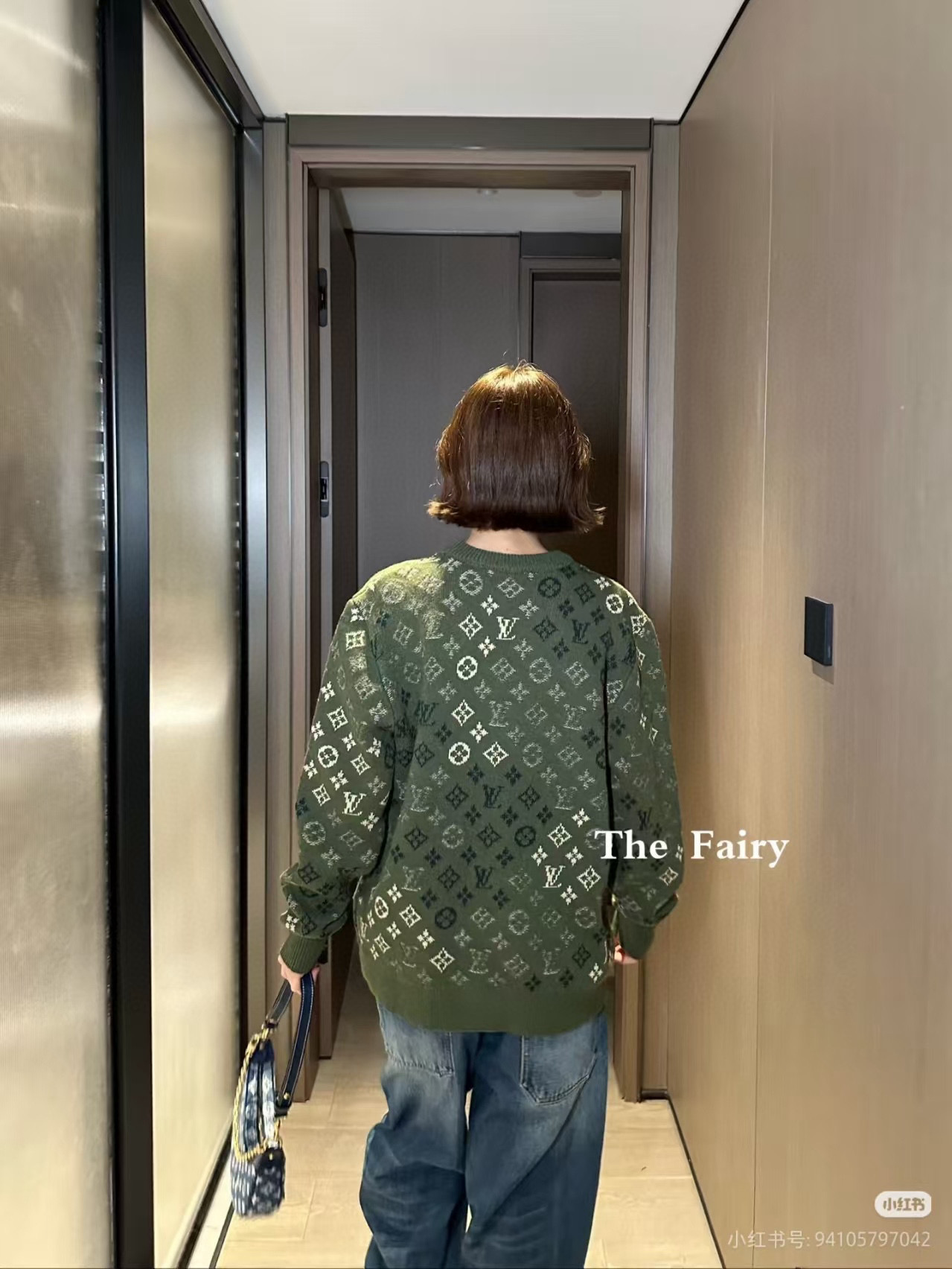 Louis Vuitton 루이비통 루이 비통 모노그램 올오버 니트 라운드넥 스웨터 8