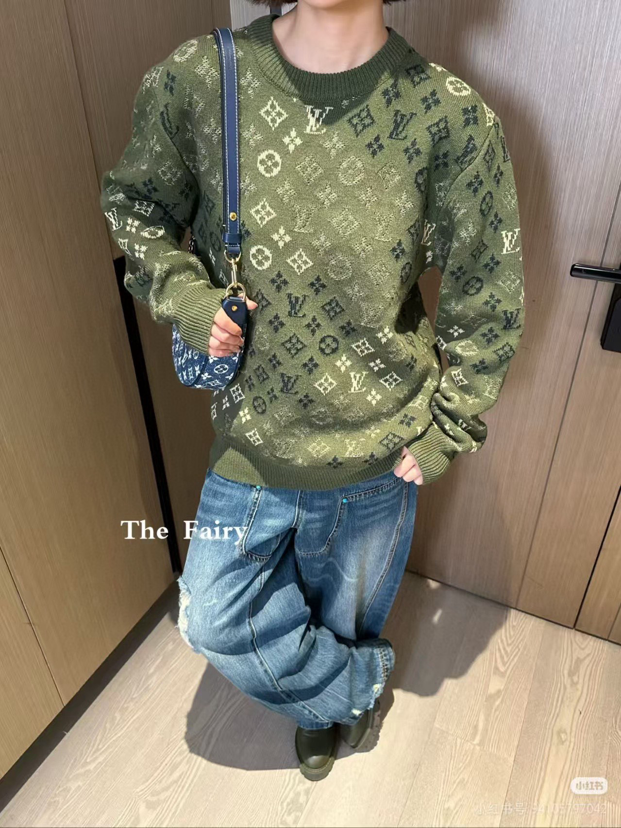 Louis Vuitton 루이비통 루이 비통 모노그램 올오버 니트 라운드넥 스웨터 10