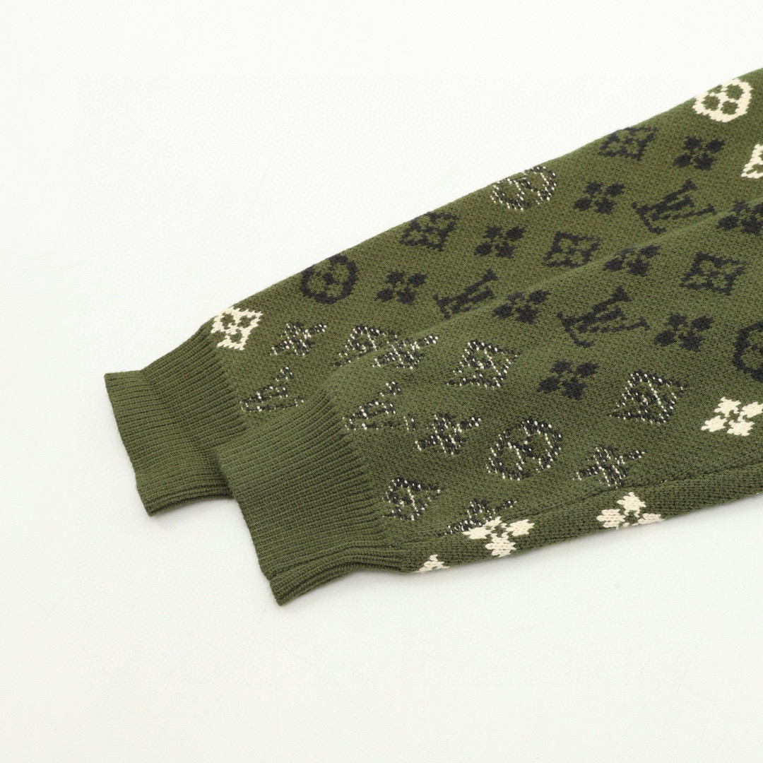 Louis Vuitton 루이비통 루이 비통 모노그램 올오버 니트 라운드넥 스웨터 16