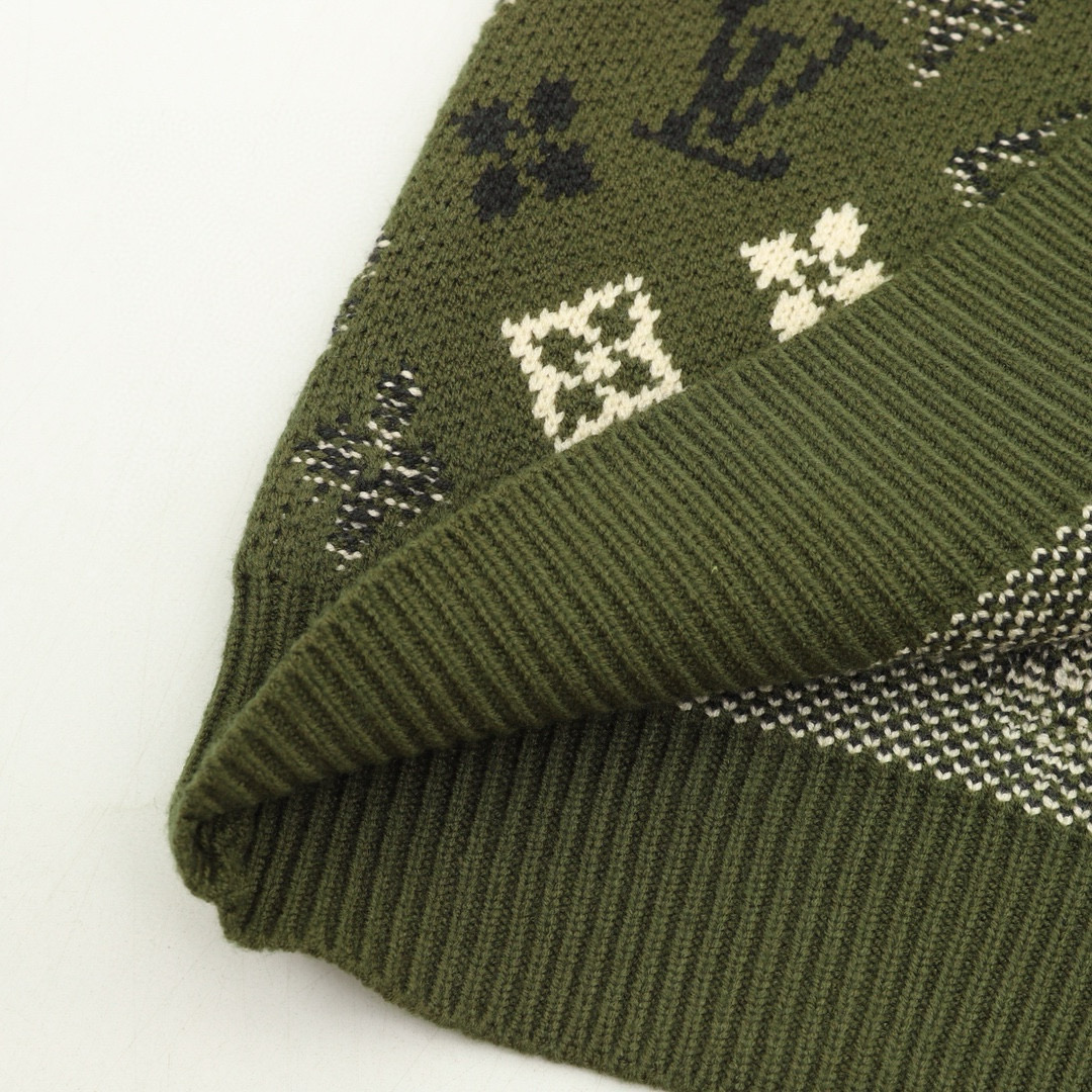 Louis Vuitton 루이비통 루이 비통 모노그램 올오버 니트 라운드넥 스웨터 17