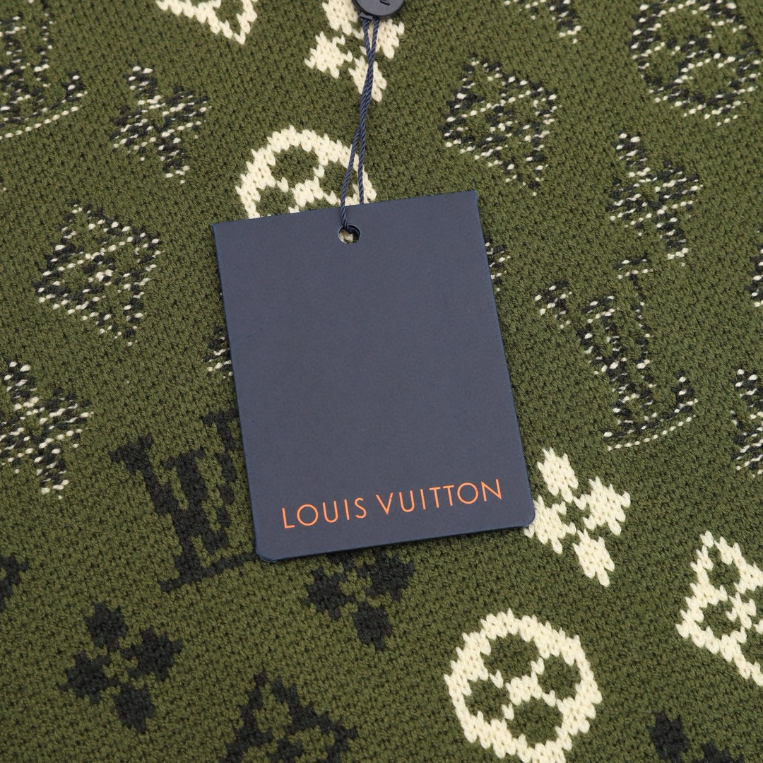 Louis Vuitton 루이비통 루이 비통 모노그램 올오버 니트 라운드넥 스웨터 18