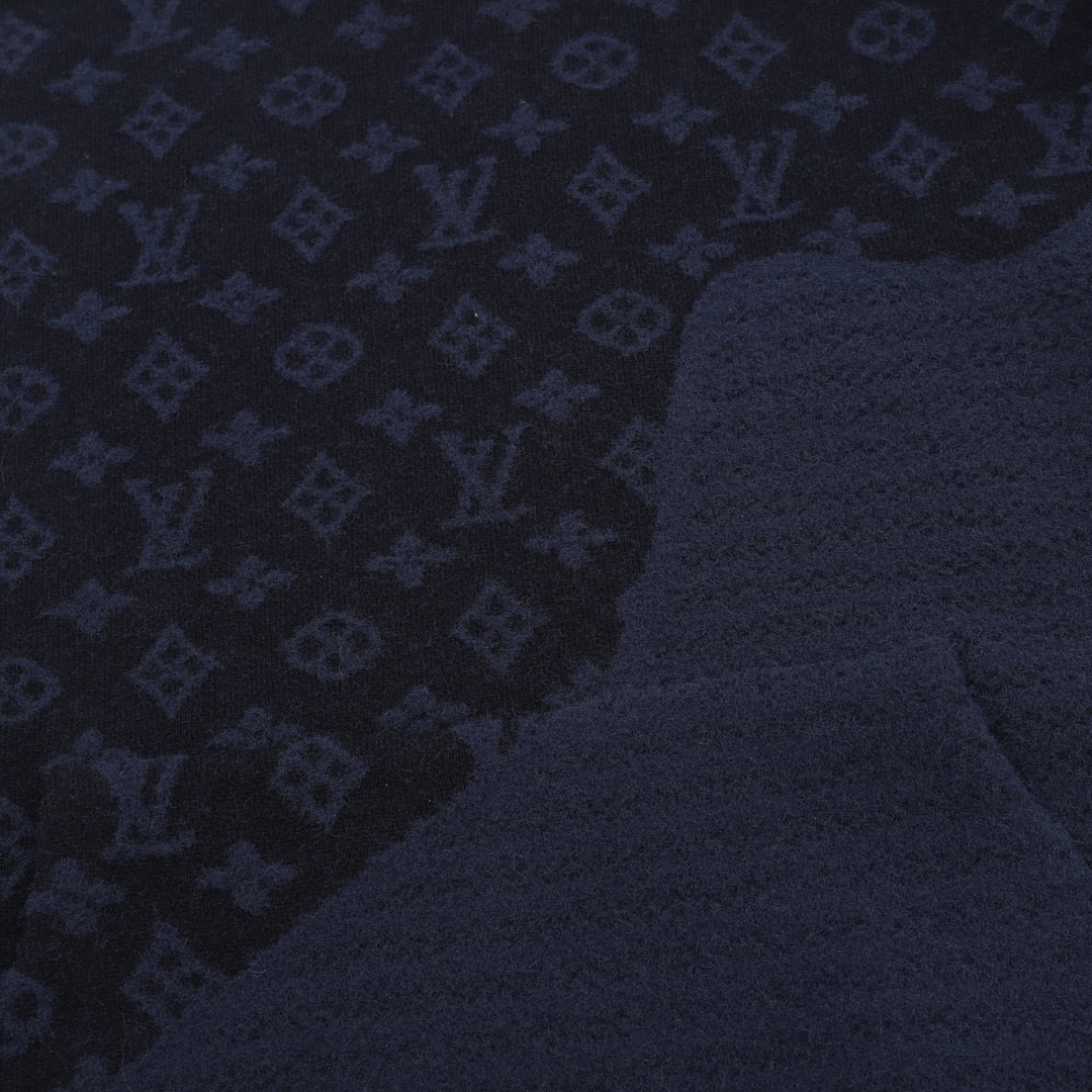 Louis Vuitton 루이비통 루이비통 사선 패턴 자카드 니트 후드티 14