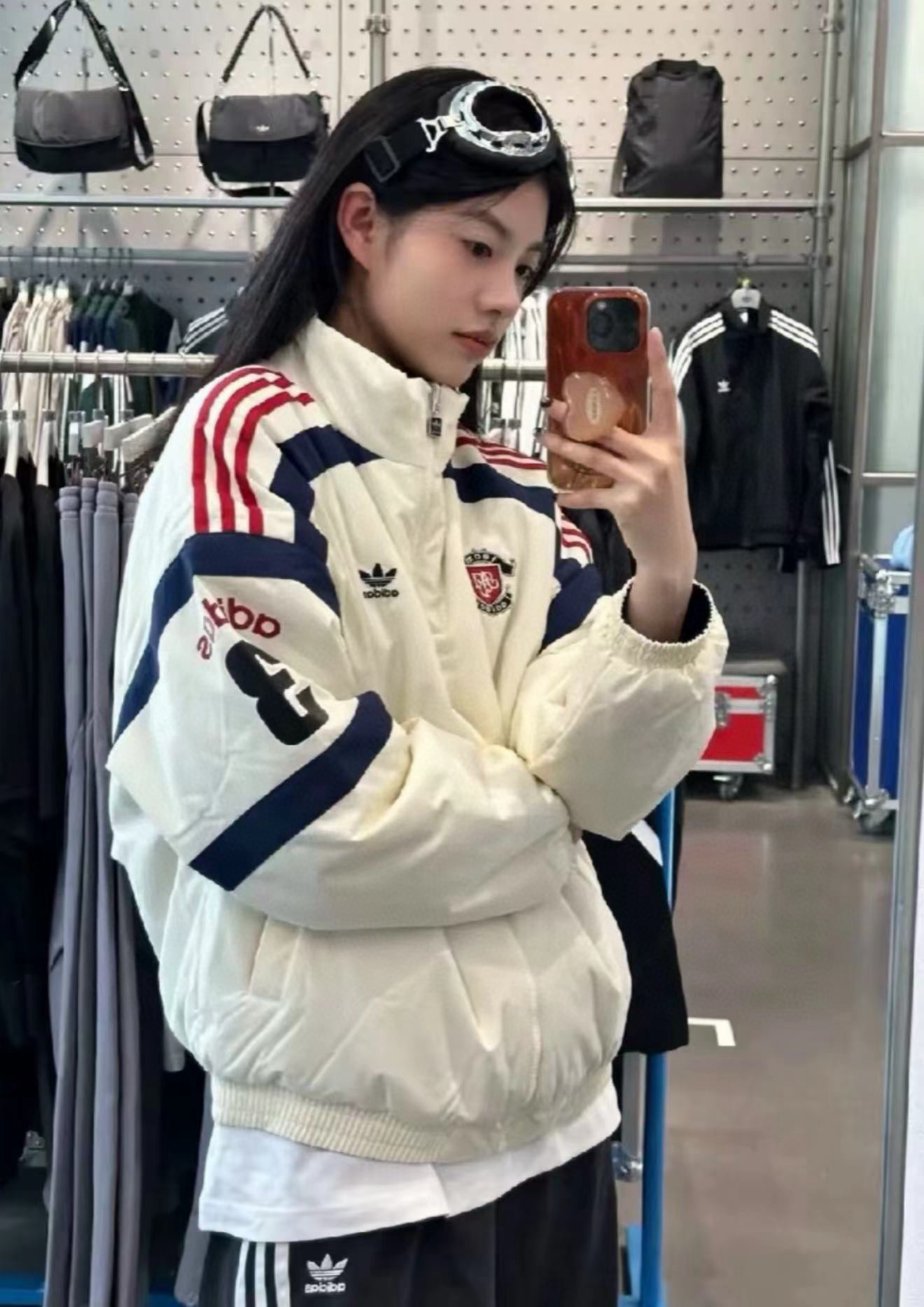 adidas 아디다스 오리지널스 팀 리버서블 패딩 점퍼 1