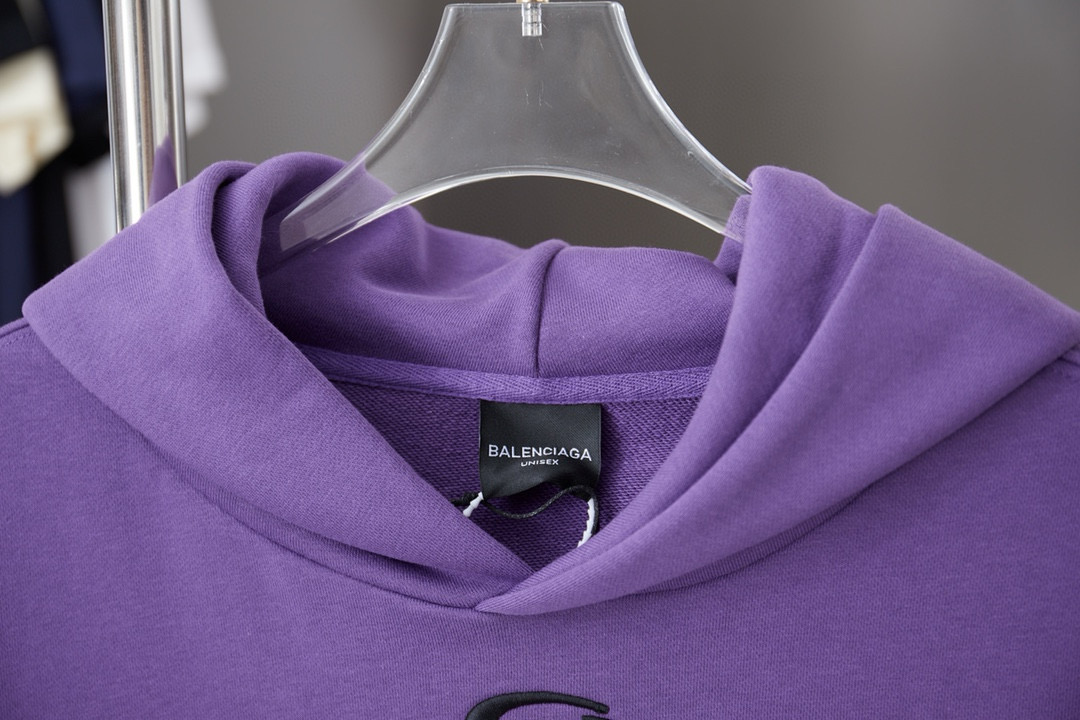 Balenciaga 발렌시아가 01 자수 후드 티셔츠 10